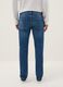 Vaqueros azul slim fit de algod&oacute;n el&aacute;stico con cinco bolsillos_2