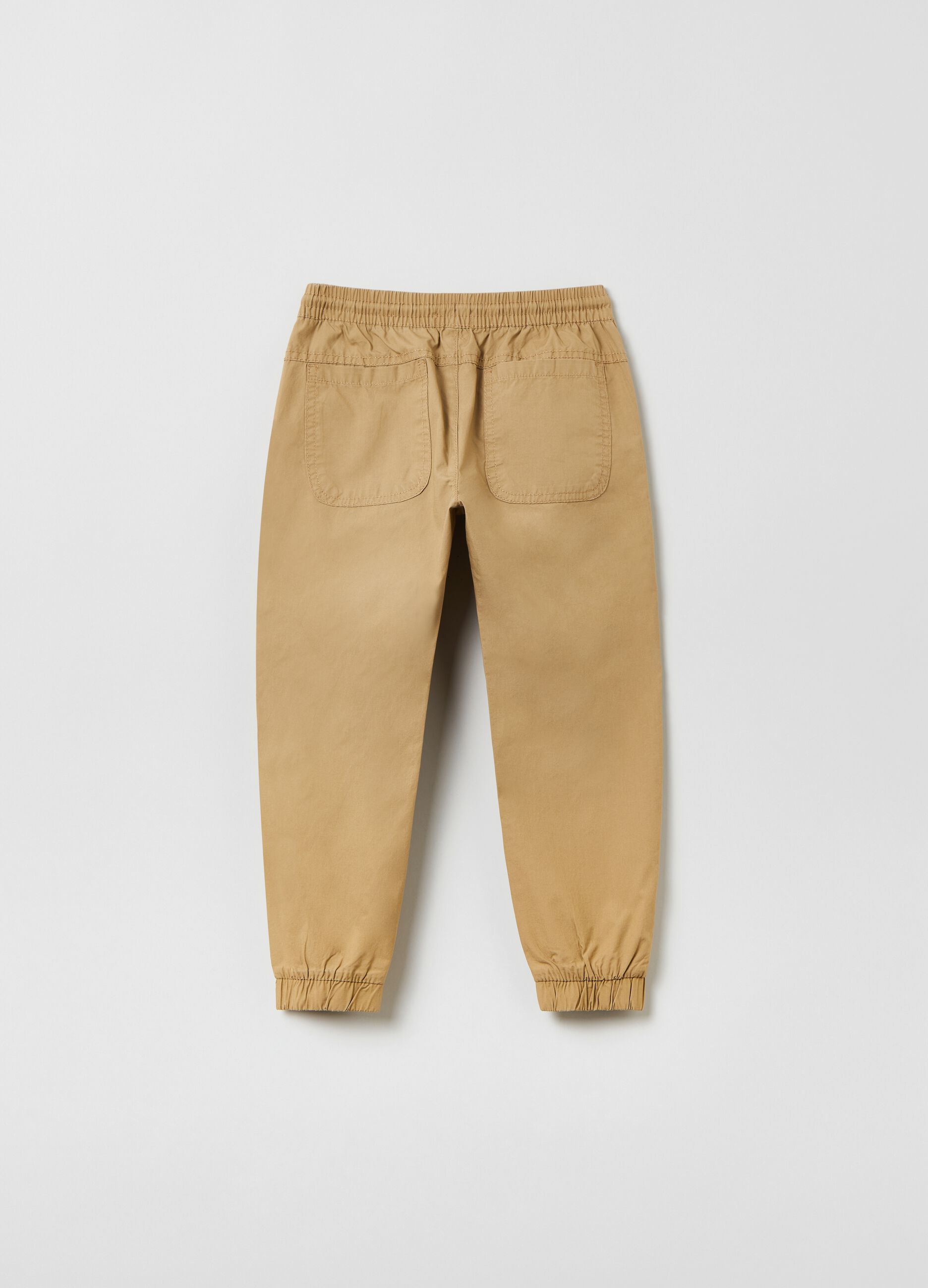 Jogger trousers with drawstring