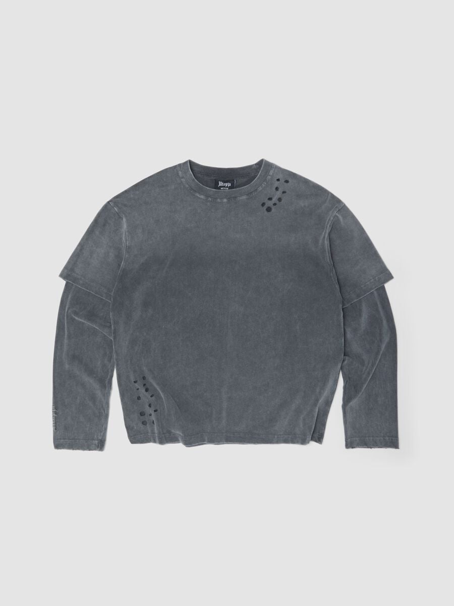Double Longsleeve Sunfaded Grey_1
