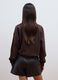 Brown cotton-blend crew-neck sweatshirt, regular fit_3
