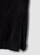 Black stretch cotton jogger trousers for boys_3