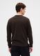 Brown Cotton Blend Jumper_1