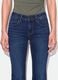 Blue stretch-cotton flared jeans_3