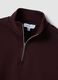 Lila Half-Zip aus Baumwollmix im Layering-Look, Regular Fit_1