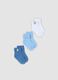 3er-Pack kurze Socken aus Bio-Baumwollmix mit Toy Story-Stickerei f&uuml;r Babyjungen_0
