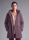 Water-repellent, breathable padded purple parka with hood ALTAVIA STUDIO_1