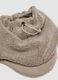 Beige teddy-effect neck warmer with drawstring ALTAVIA WITH DEBORAH COMPAGNONI_1
