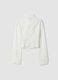 Fitted Full-zip Shirt White_1