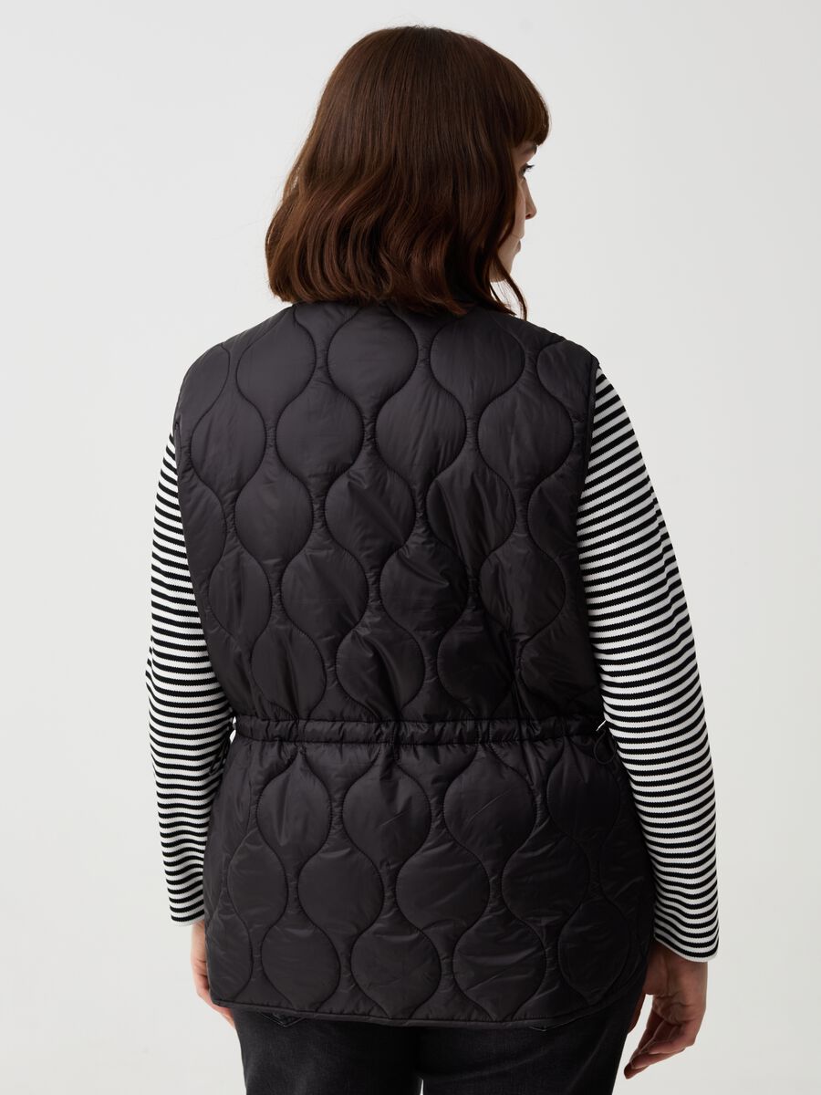 Curvy ultralight quilted gilet_2