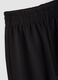 Girls&rsquo; black pure cotton joggers, regular fit_2