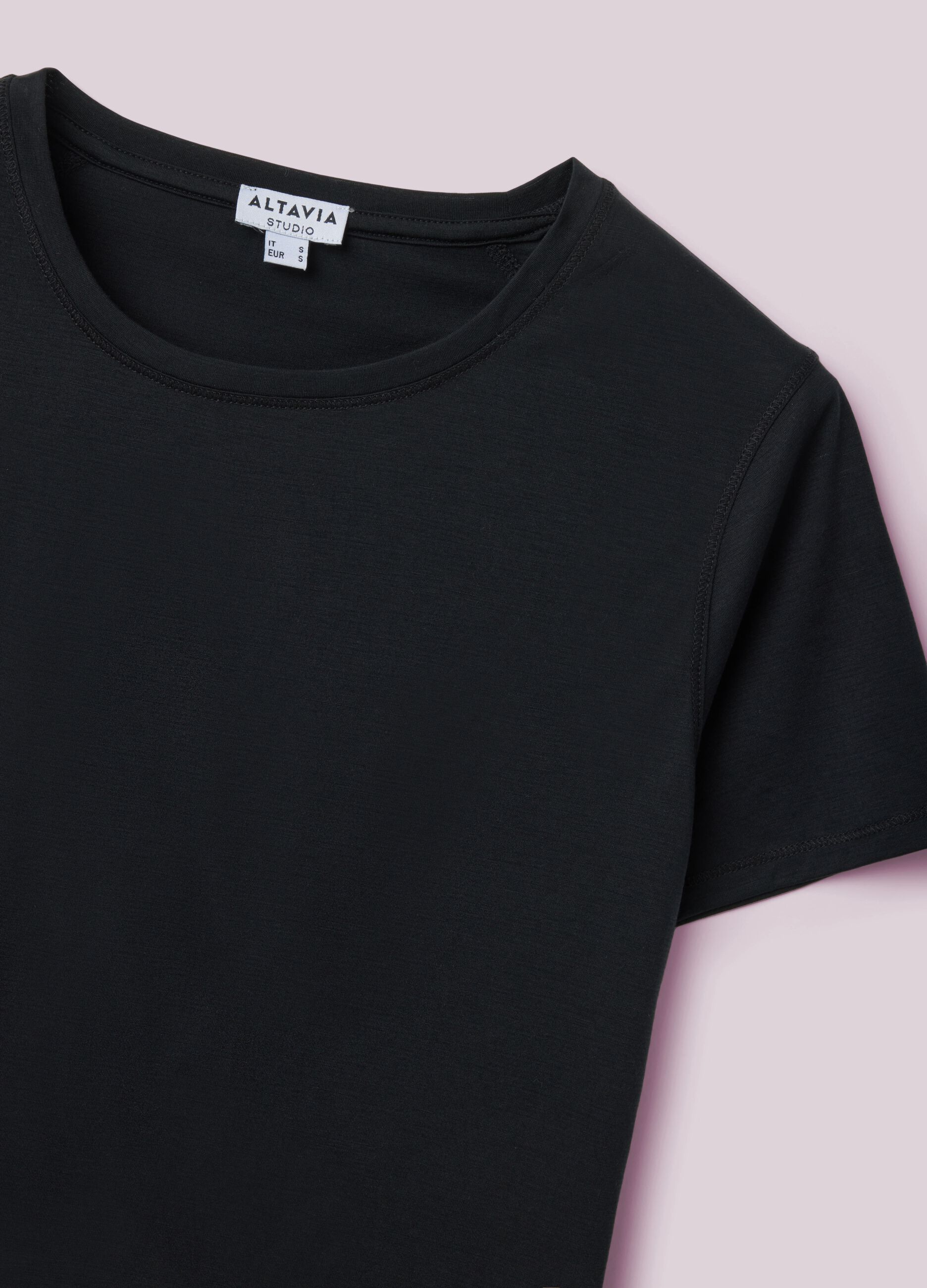 Weiches Stoff-T-Shirt ALTAVIA STUDIO