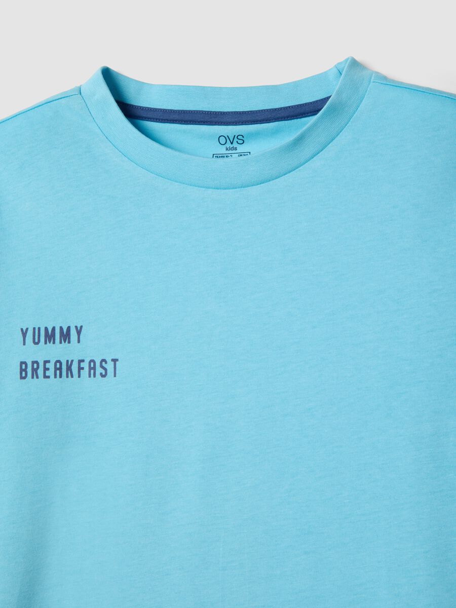 Boys' multicolour pure cotton pyjama in regular fit with print_2