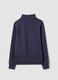 Full-zip blu con colletto in tessuto elasticizzato Easy Dry regular fit_2