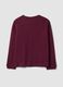 Purple pure cotton Peanuts print pyjama top_6