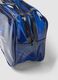 Blue wash bag with zip closure_2