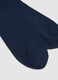 Two-Pack Blue Stretch Cotton Short Socks Regular Fit_1