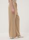 Beige wide-leg trousers with regular waist_3