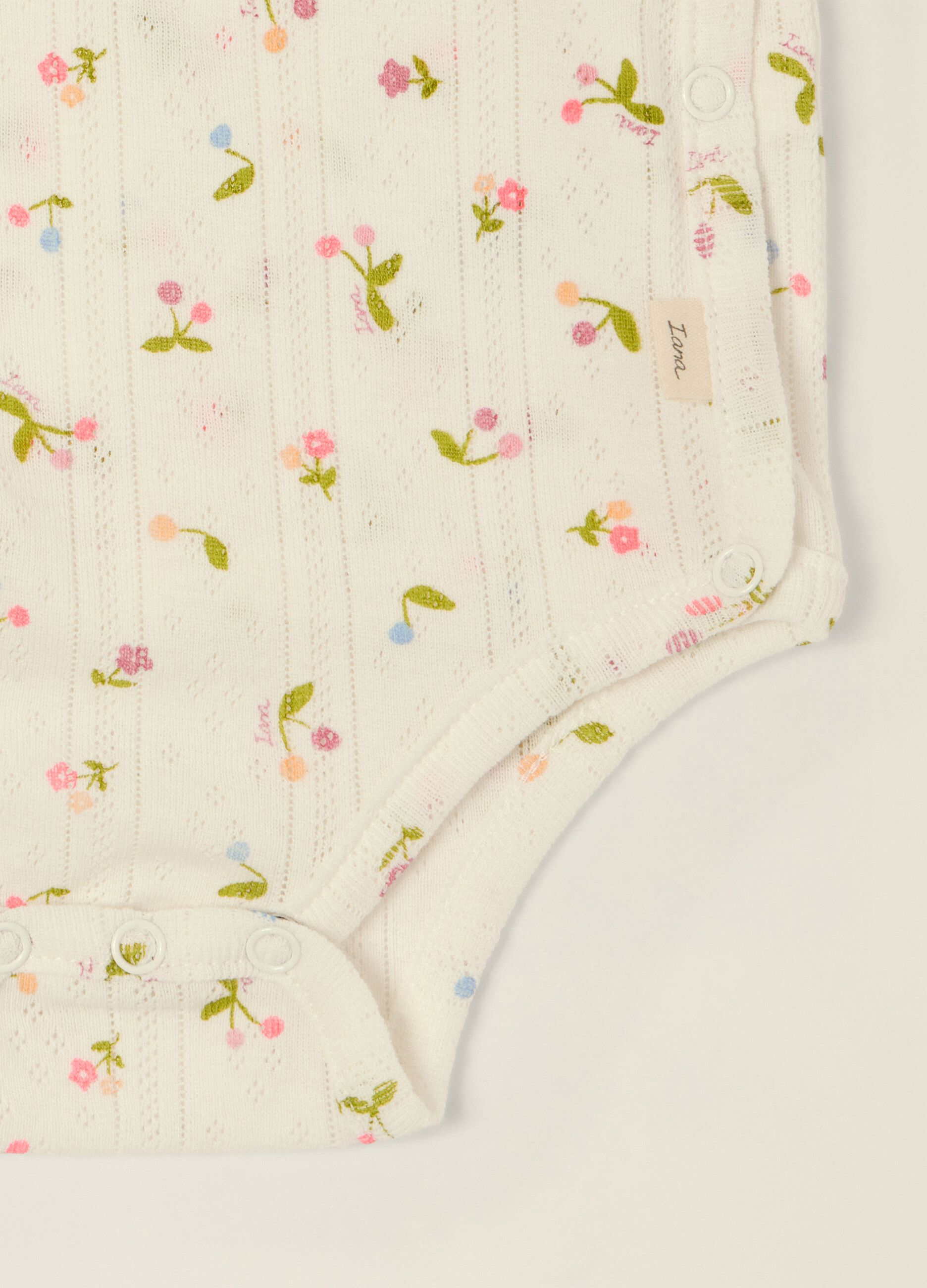 Two-pack of multicolour pure cotton bodysuits