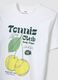 Wei&szlig;es T-Shirt aus reiner Baumwolle mit Print, Regular Fit_5