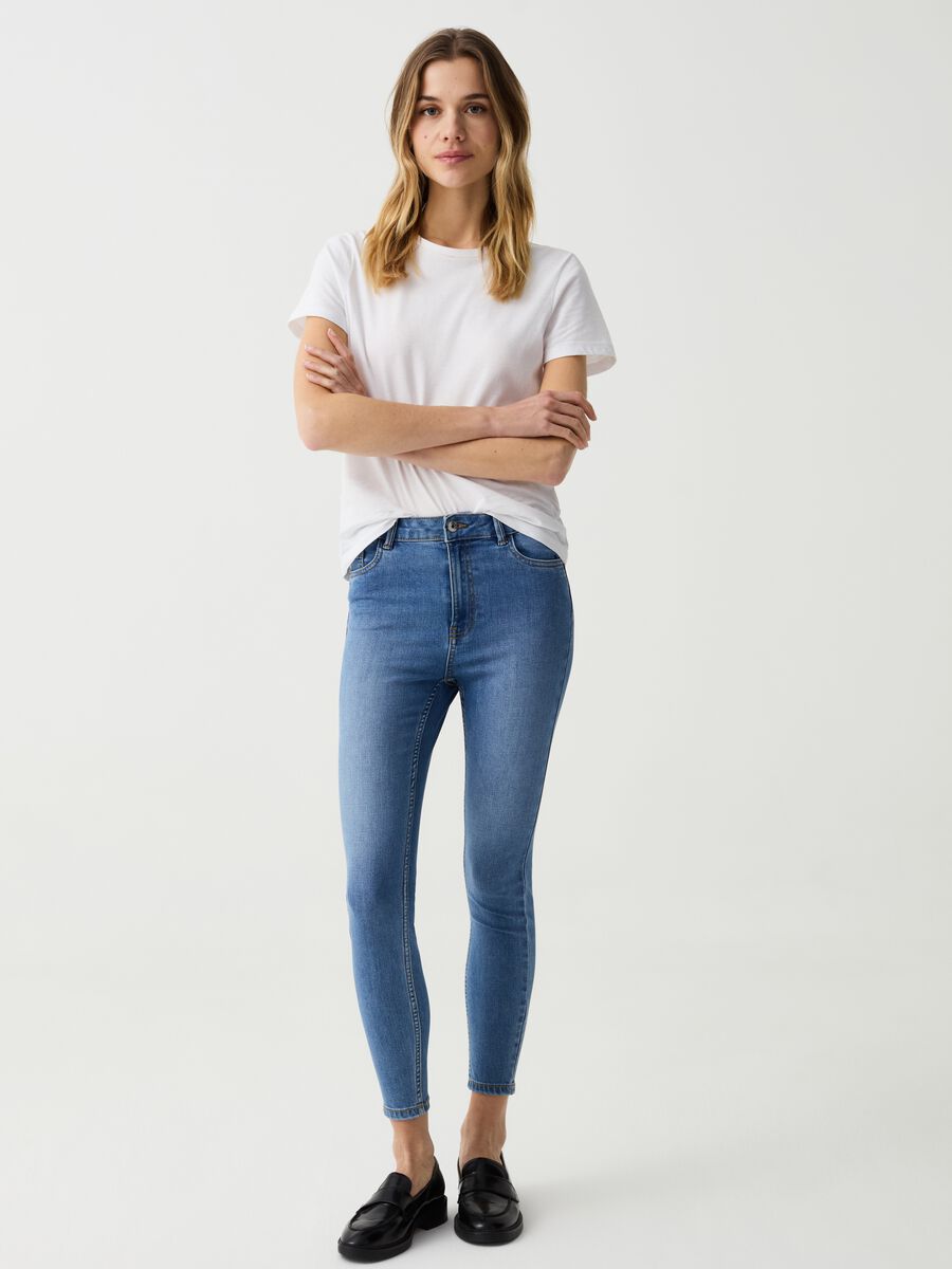 Skinny-fit crop jeans_0