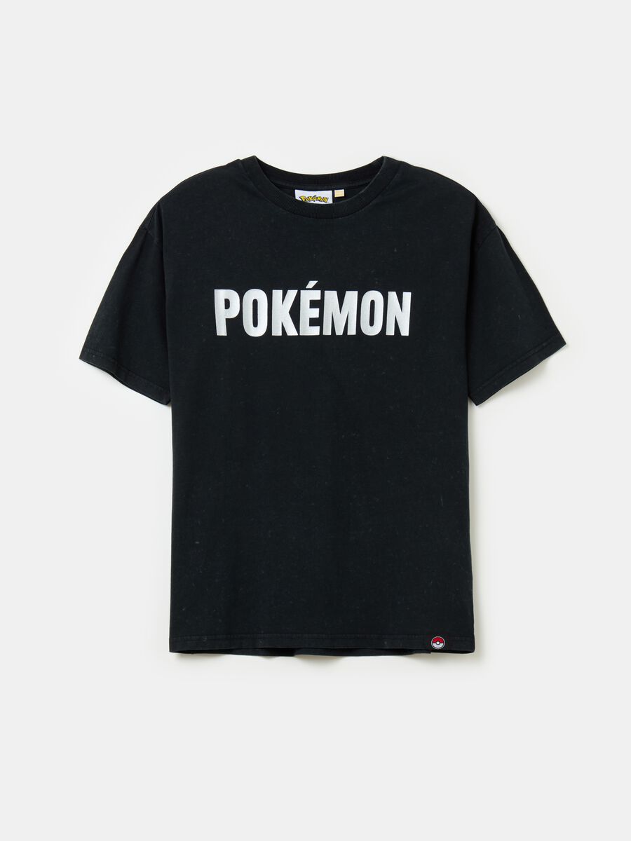 T-shirt in cotone stampa Pokemon_0