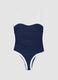 Blue and white stretch fabric swimsuit_4