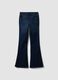 Blue flared stretch-cotton jeans_6