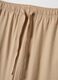 Beige viscose blend trousers with regular fit_5