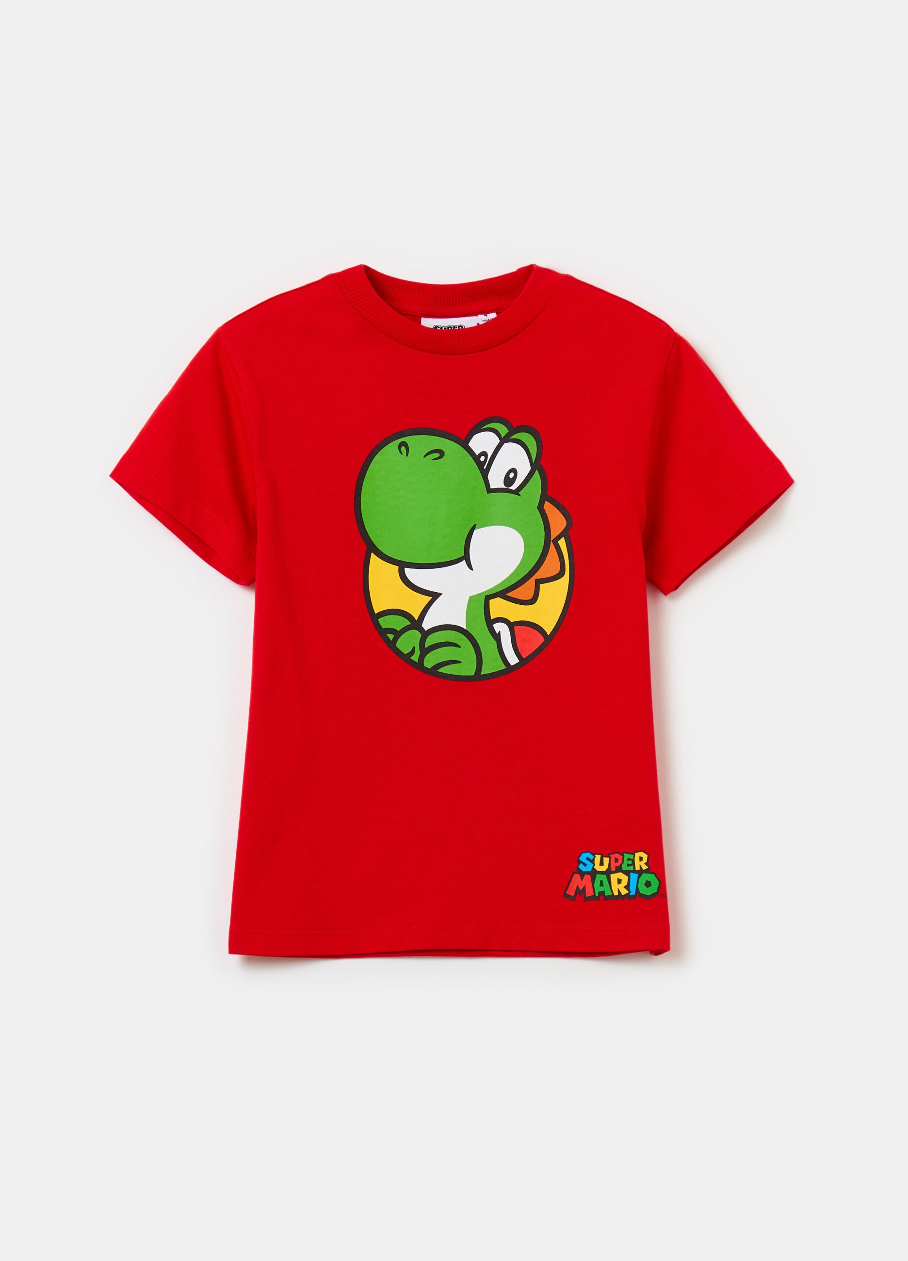 Camiseta de algodón con estampado Yoshi