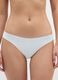 White stretch blend pants, regular fit_1