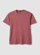 Pink pure cotton relaxed-fit T-shirt_4