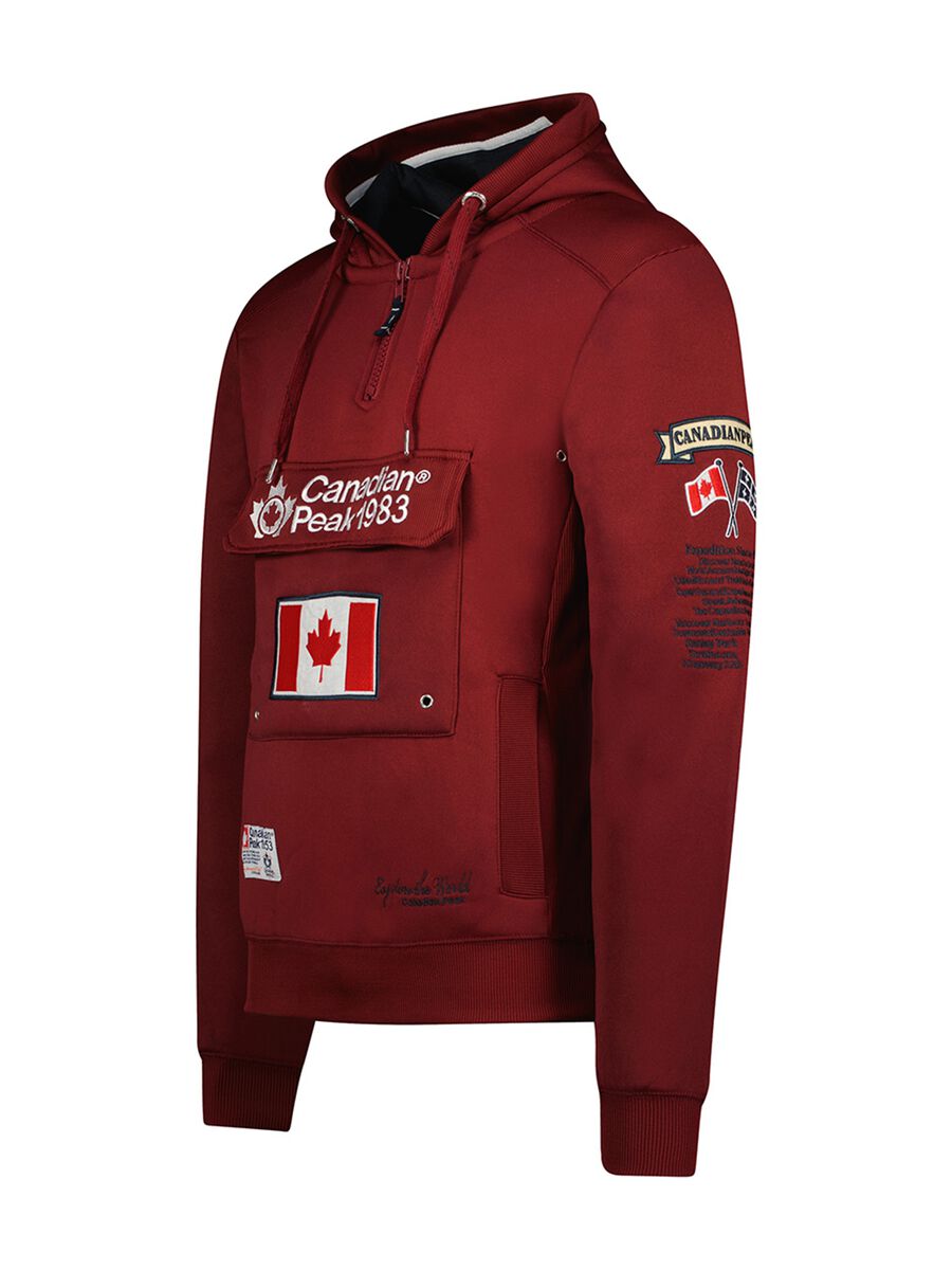 Canadian Peak half-zip sweatshirt with hood_2