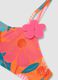 Girls&rsquo; multicolour floral print bikini_2