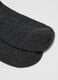 Graue Lange Socken_2