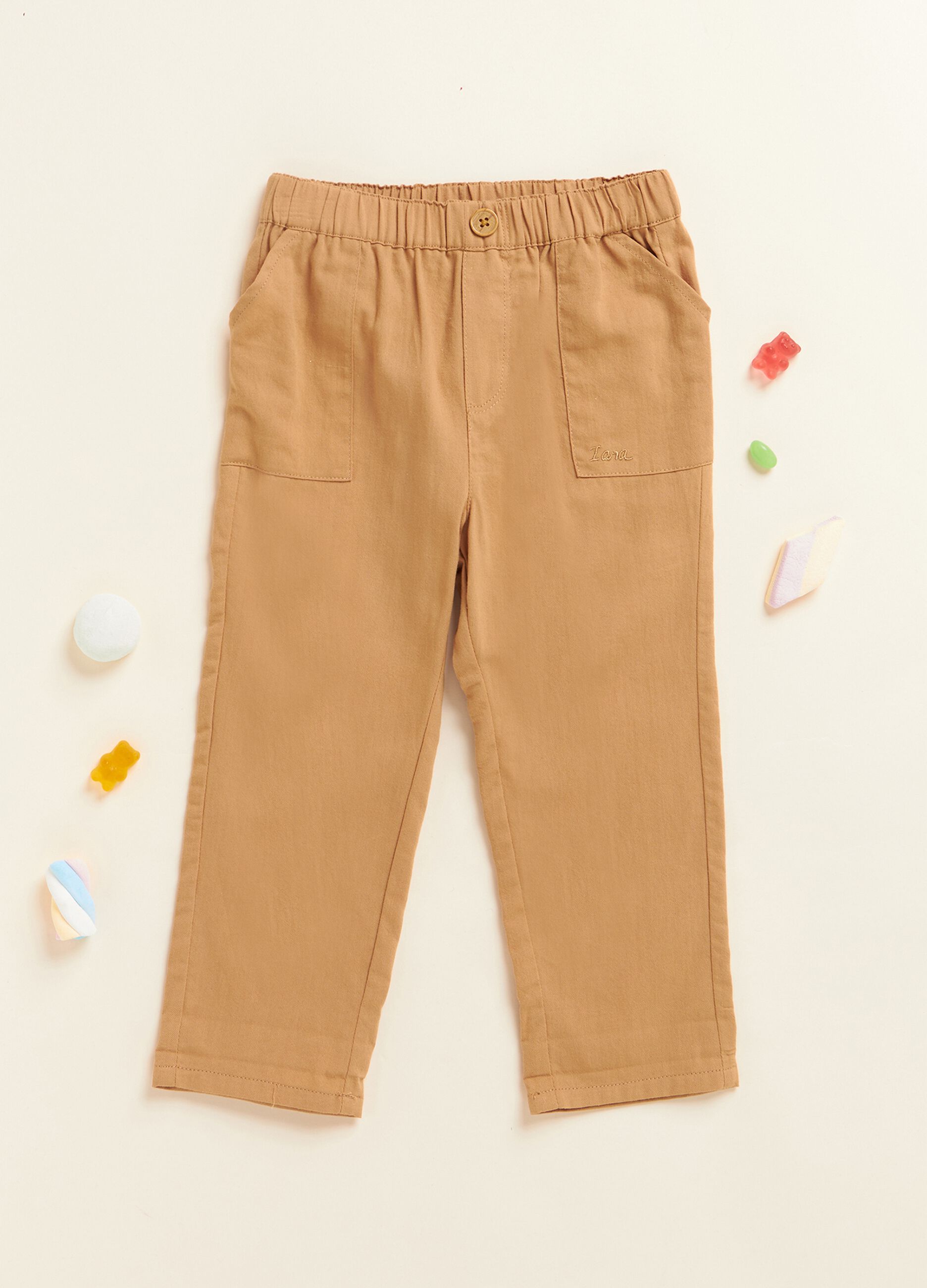 IANA trousers in 100% cotton twill