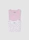 2er-Pack rosa Kurzarm-Bodys aus Bio-Baumwolle f&uuml;r Babys und M&auml;dchen_2