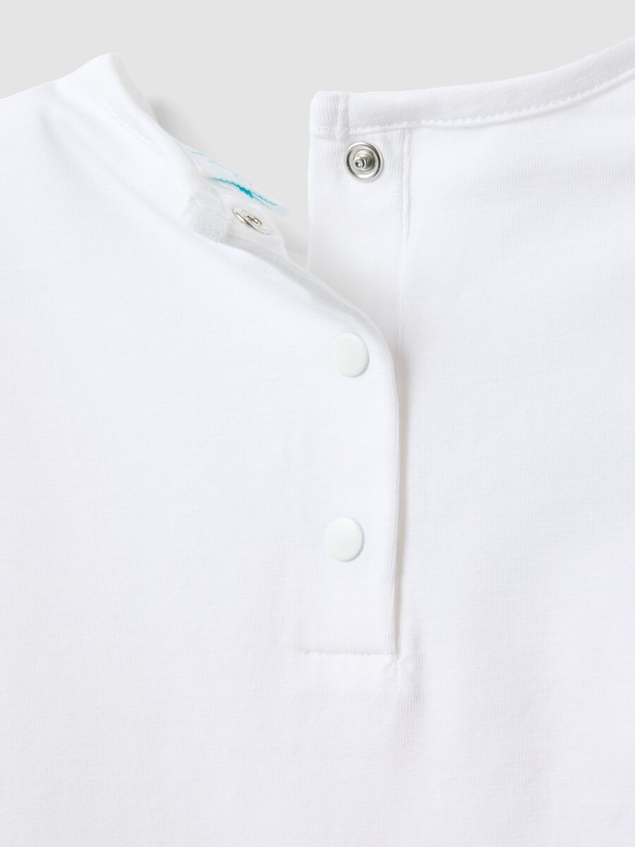 Mehrfarbiges Set aus Stretch-Baumwolle f&uuml;r Baby-M&auml;dchen mit Stitch-Print_3