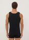 2-pack of black vests in pure extra-fine cotton_3