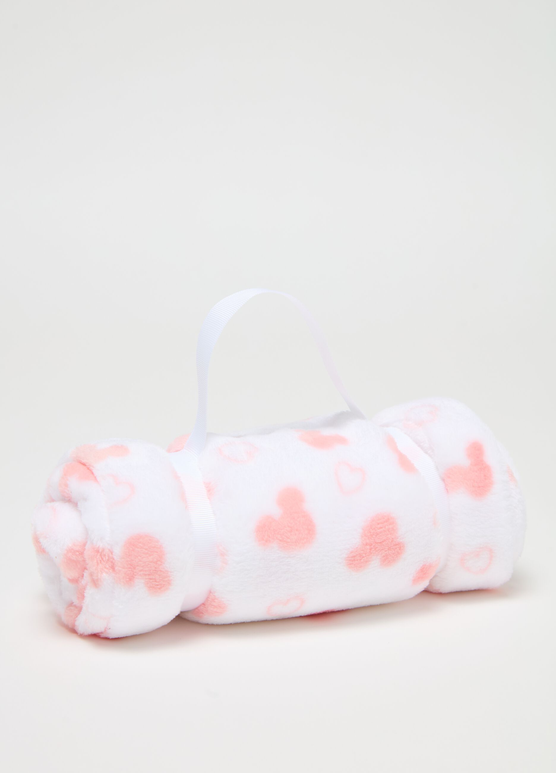 Blanket with Minnie Mouse and stars print