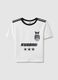 T-shirt branca em puro algod&atilde;o regular fit com estampado Kuromi_4