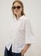 White broderie cotton shirt, regular fit_0