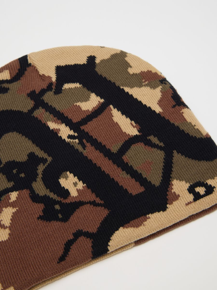 Graphic Camouflage Beanie_1