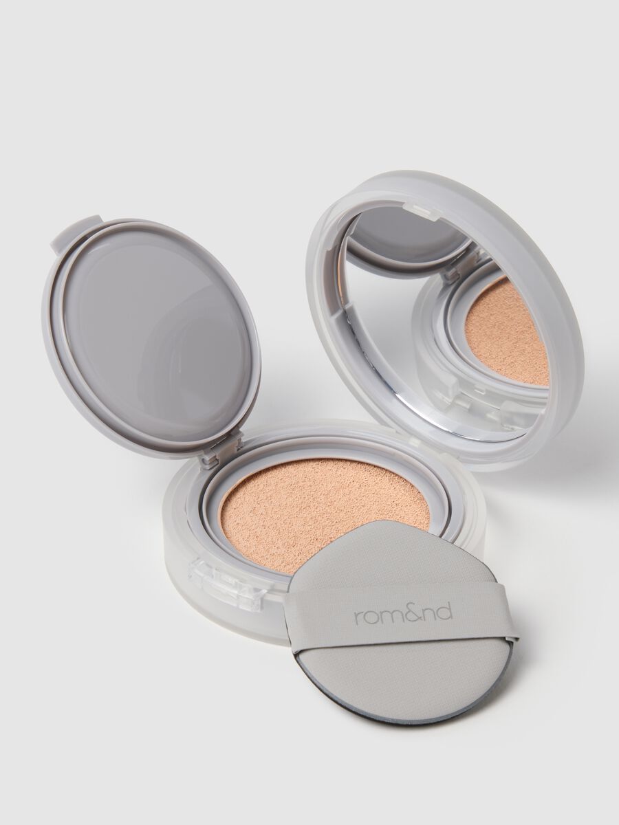 ROM&ND NU ZERO CUSHION 02 PURE21 BASE ALMOFADA - Maquilhagem coreana_0