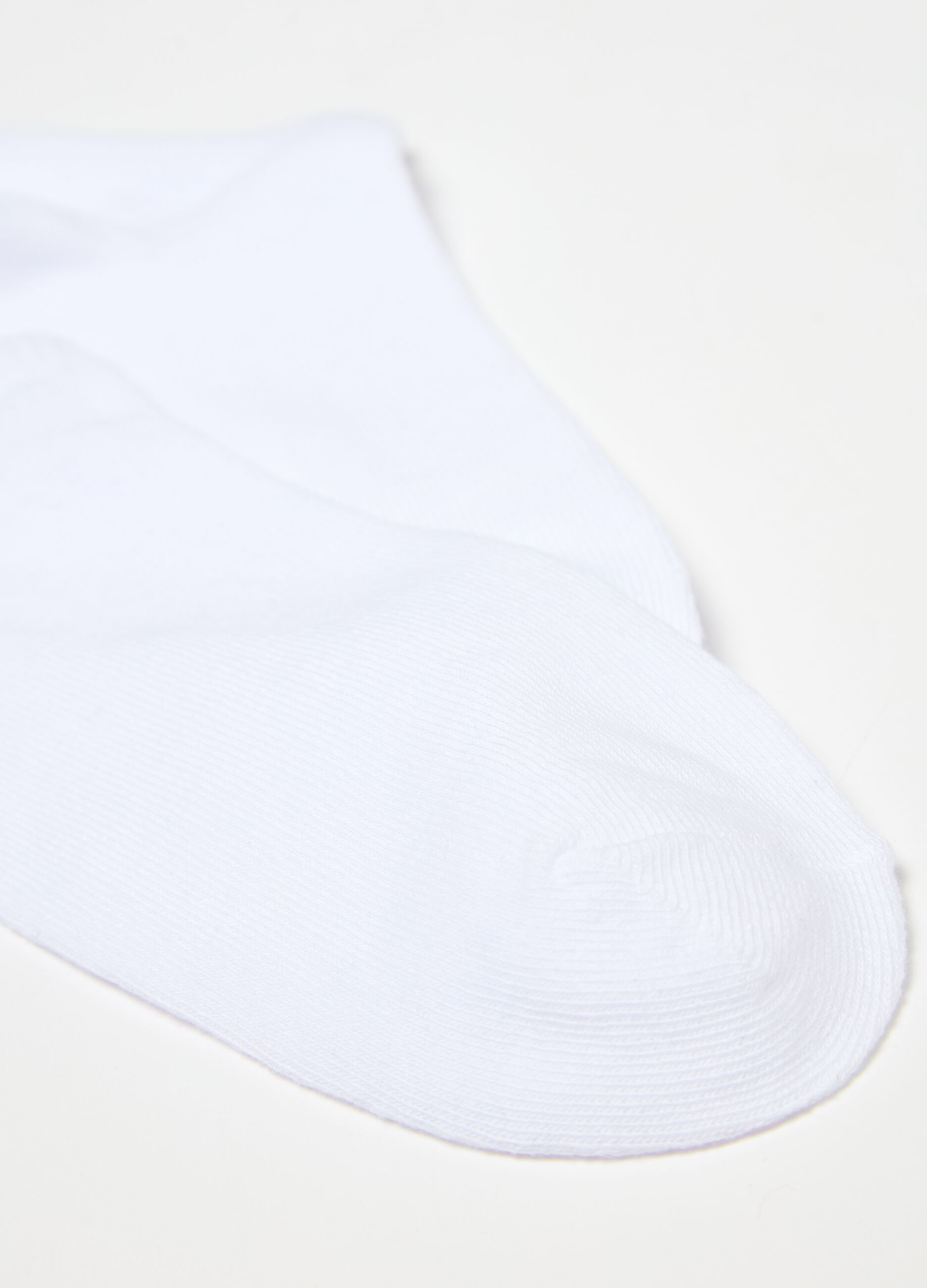 Pack cinco calcetines invisibles con algodón orgánico elástico