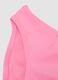 Pink triangle bikini in stretch fabric with frills_3