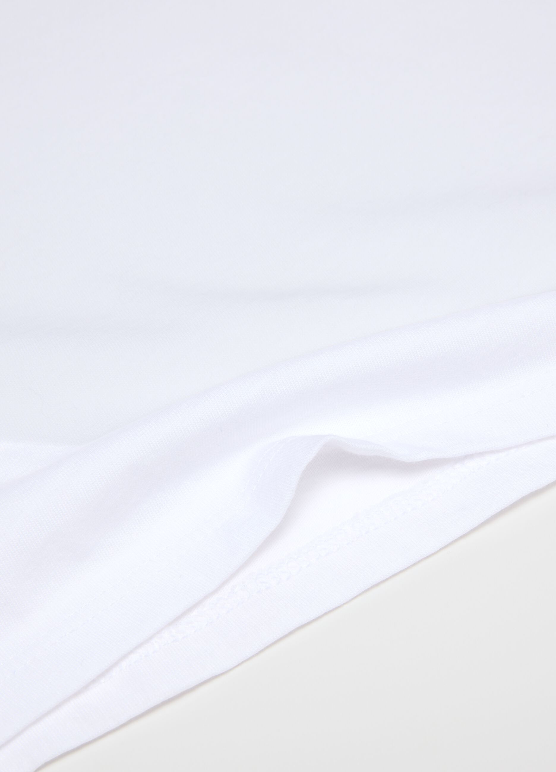 Child's White Vest Twin Pack in Pure Cotton