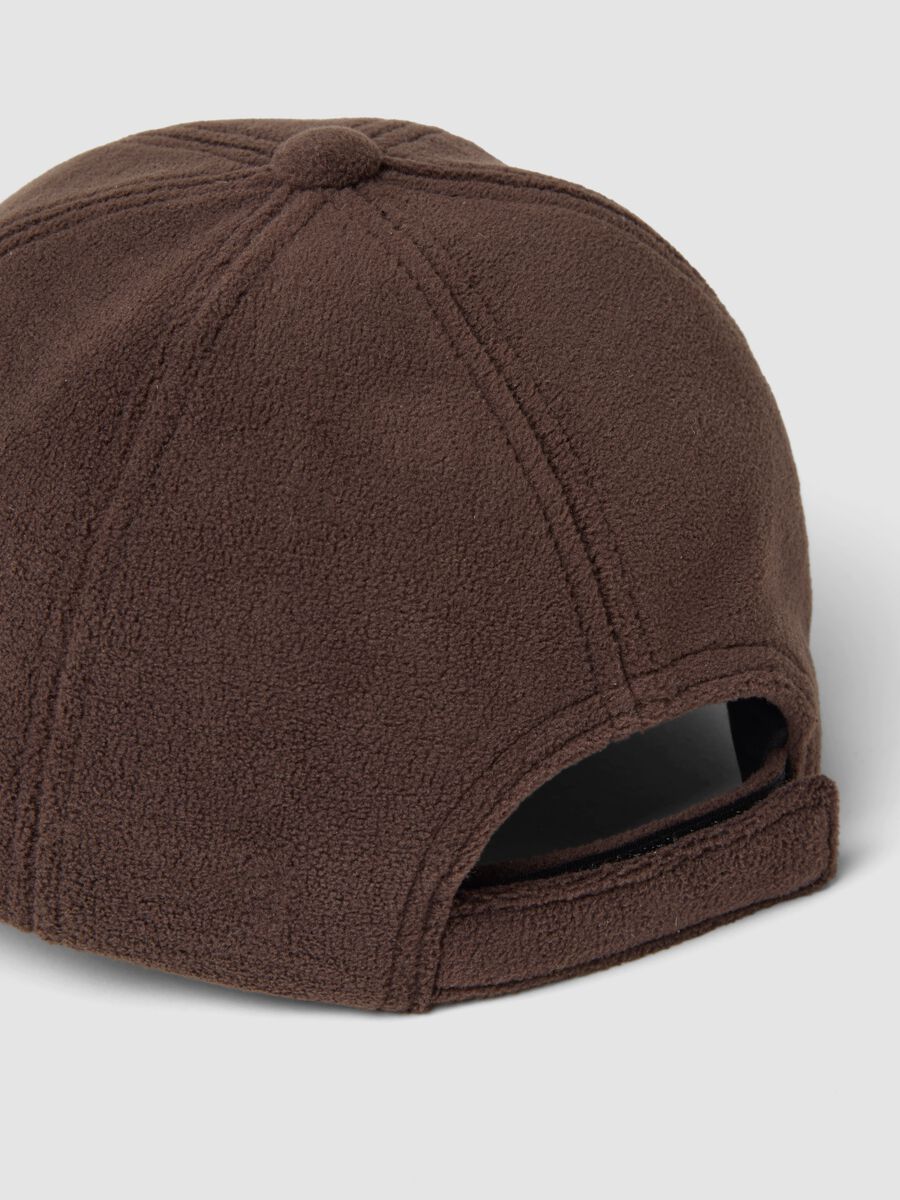 Brown stretch-fabric cap ALTAVIA STUDIO_2
