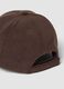 Brown stretch-fabric cap ALTAVIA STUDIO_2