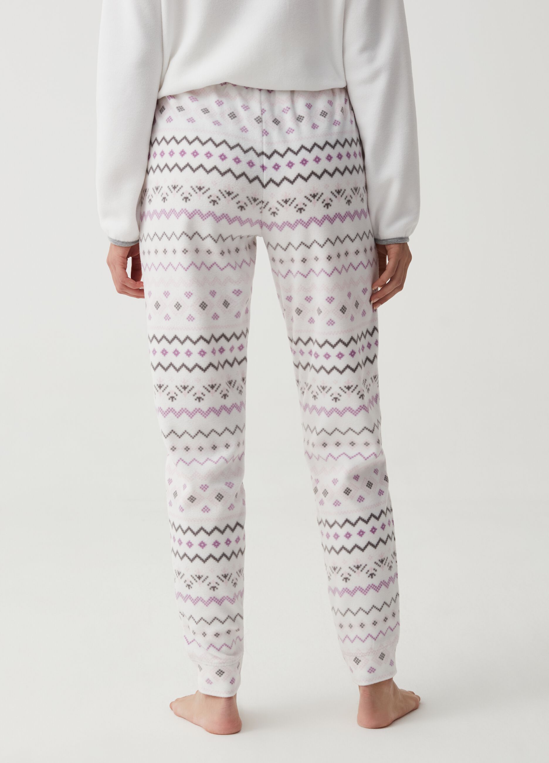Pantalón pijama con estampado noruego