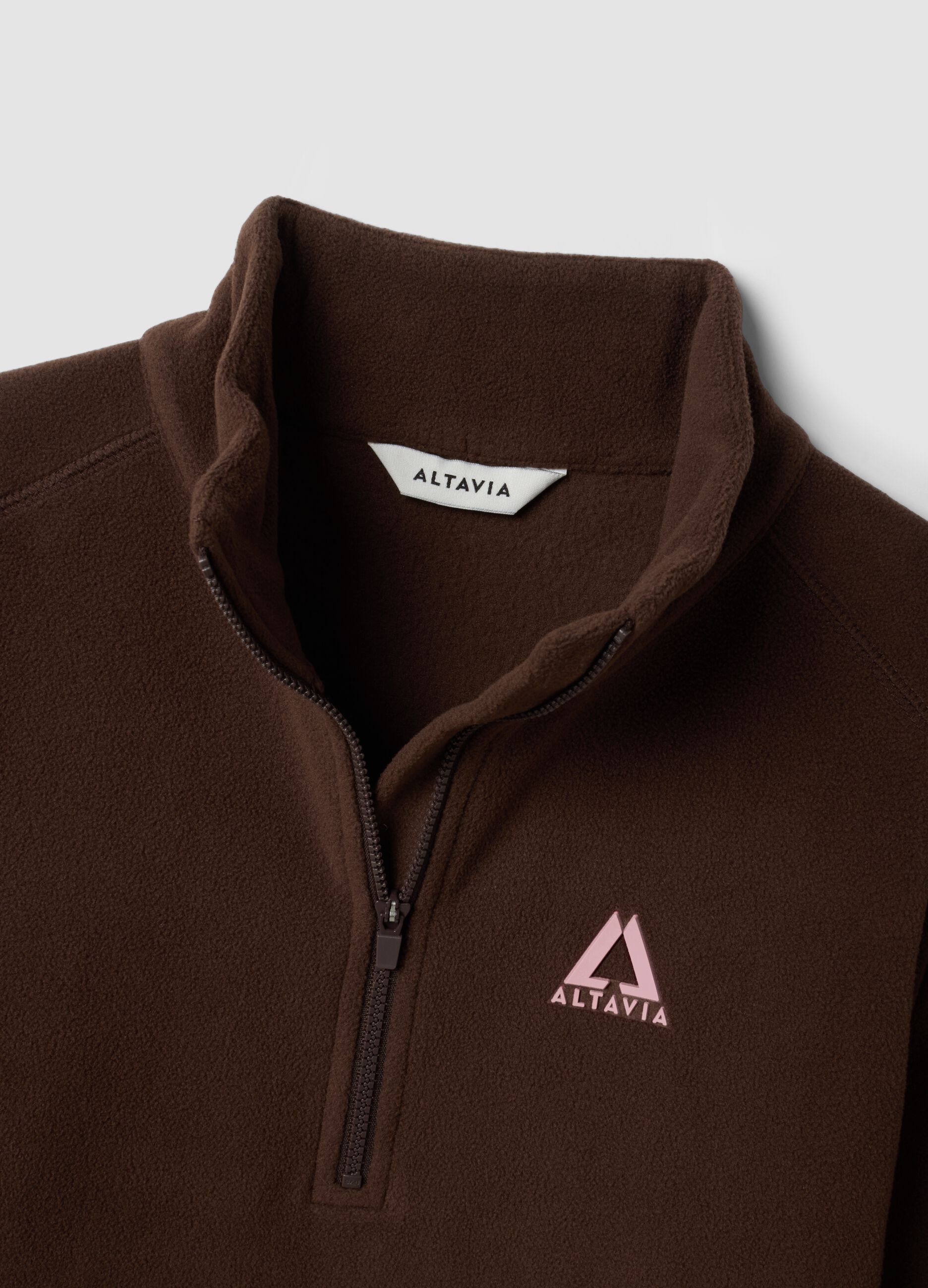 Pile Half Zip Traspirante ALTAVIA WITH DEBORAH COMPAGNONI